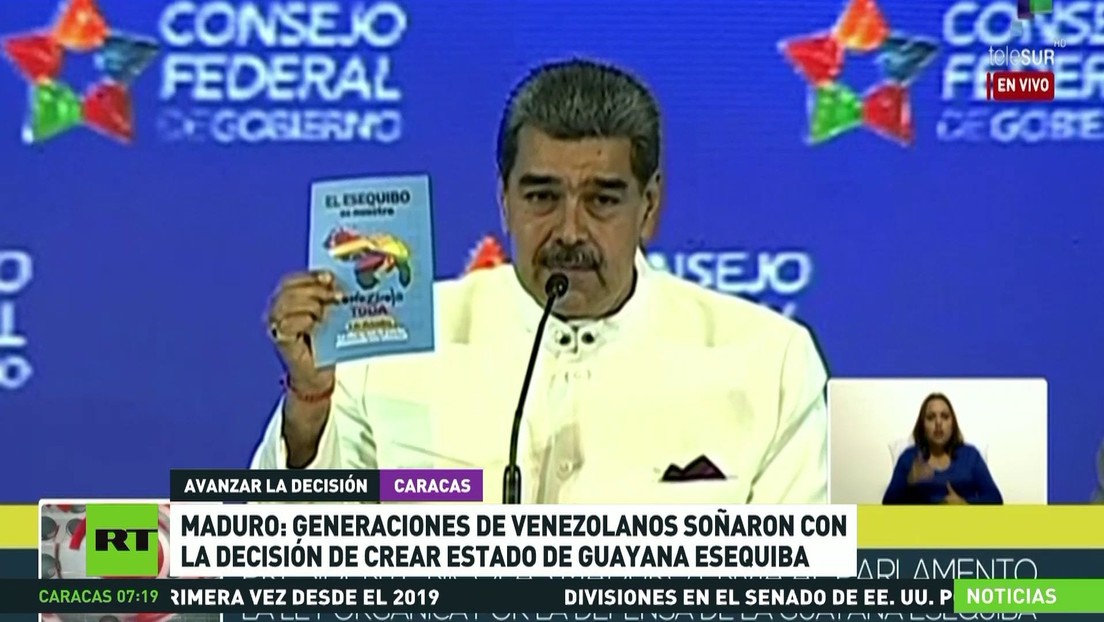 Maduro: Generaciones de venezolanos soñaron con la decisión de crear el estado Guayana Esequiba