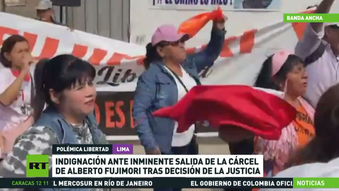Indignación en Perú ante la inminente excarcelación de Alberto Fujimori tras la decisión del Tribunal Constitucional