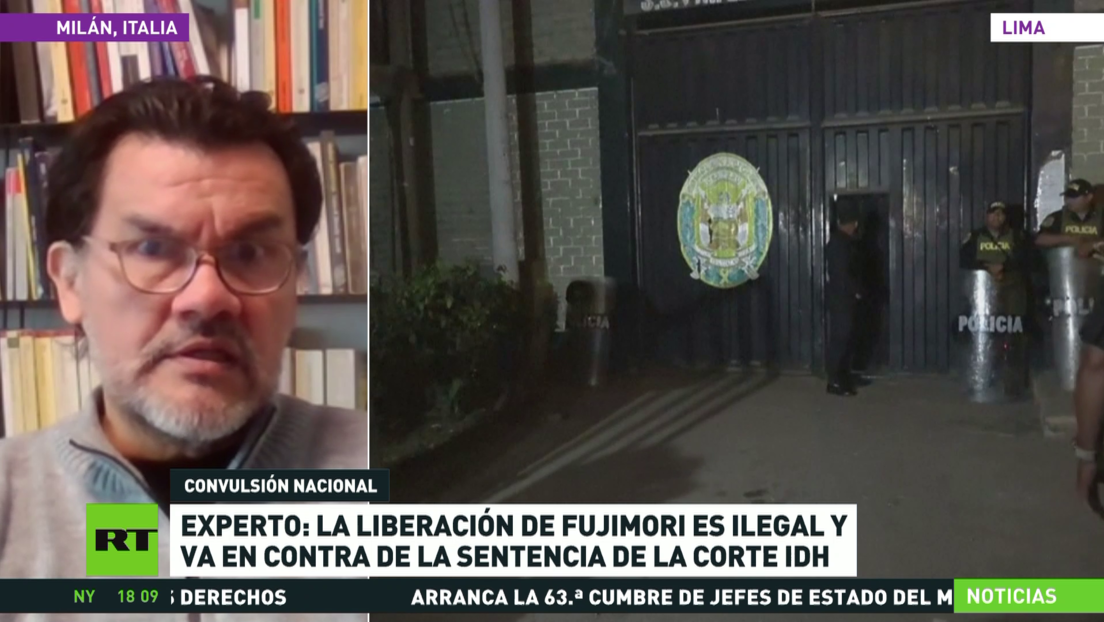 Experto: La liberación de Fujimori es ilegal y va en contra de la sentencia de la CIDH