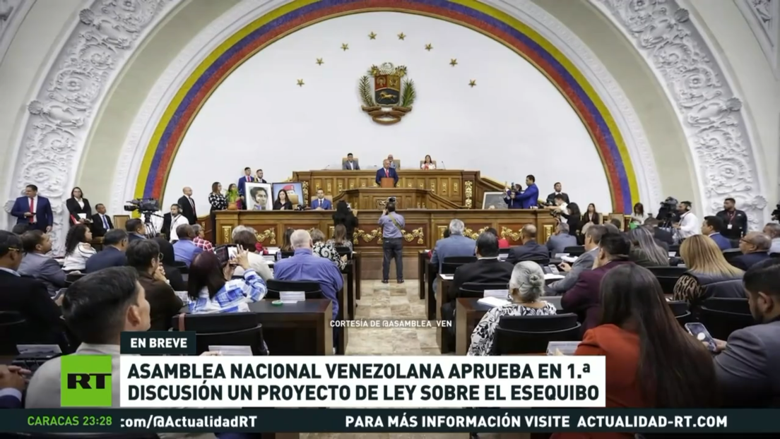 La Asamblea Nacional de Venezuela aprueba un proyecto de ley sobre el Esequibo