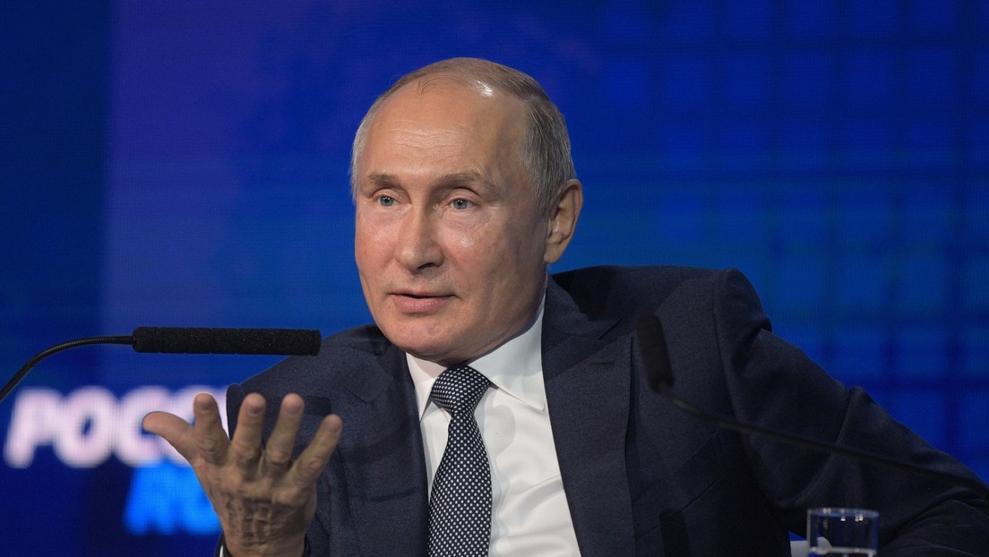 Putin: La tasa de crecimiento de Rusia supera ahora a la de todos los países de la UE