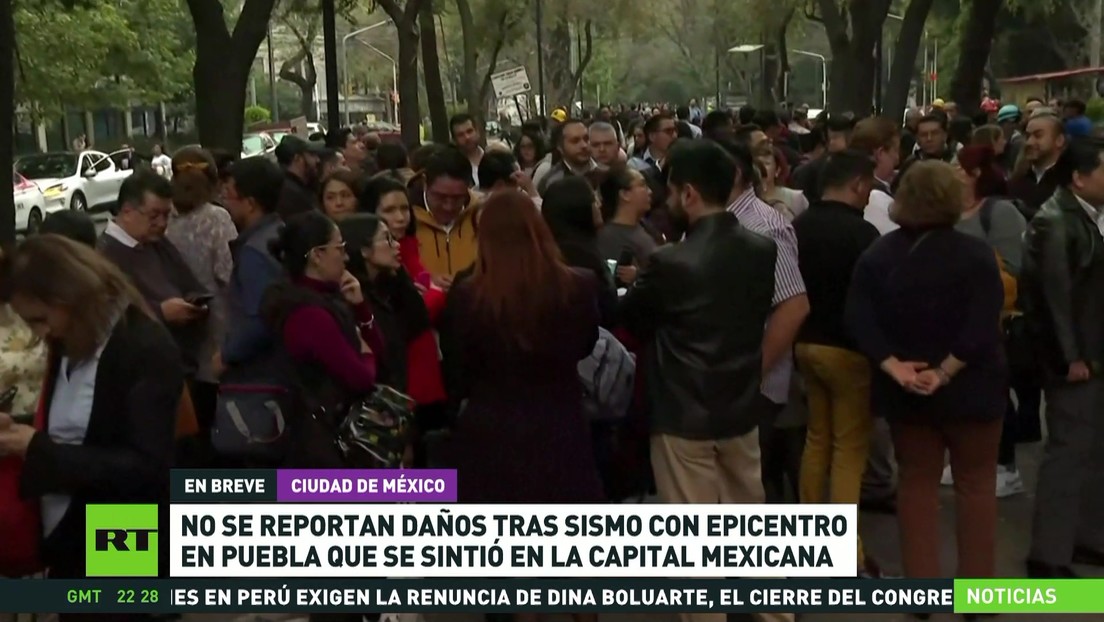 Se registra un sismo de magnitud 5,7 en el estado mexicano de Puebla