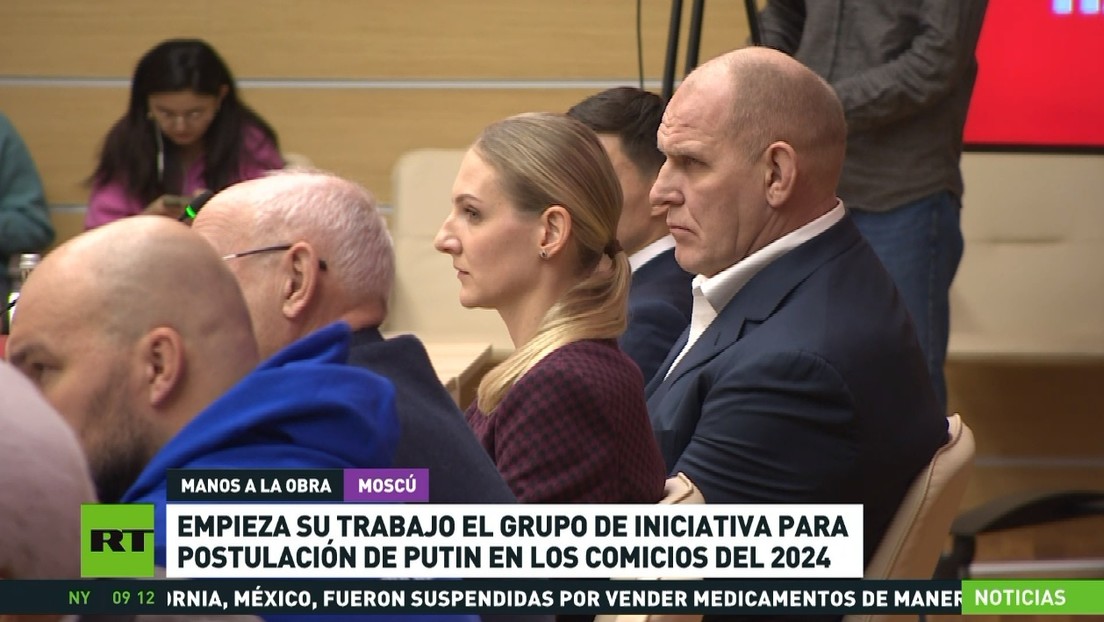 Empieza su trabajo el grupo de iniciativa para la postulación de Putin a las elecciones de 2024