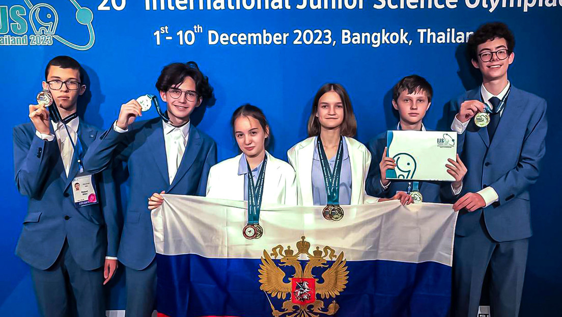 Escolares rusos ganan seis medallas de oro en la XX Olimpiada Internacional Juvenil de Ciencias