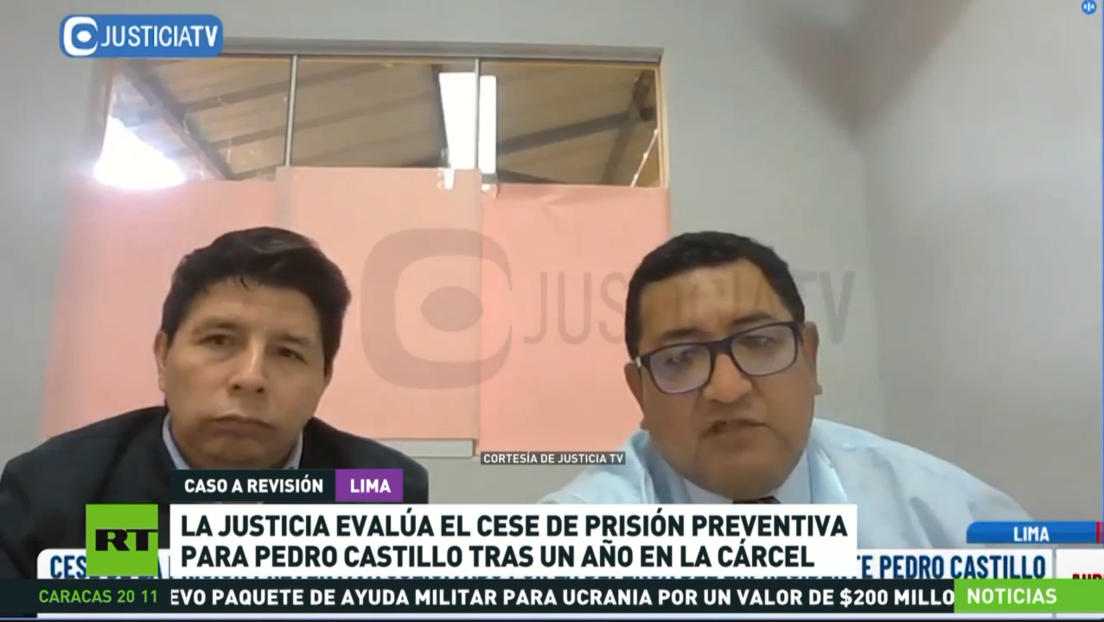 La justicia peruana evaluará el cese de la prisión preventiva para Pedro Castillo en el plazo establecido por ley