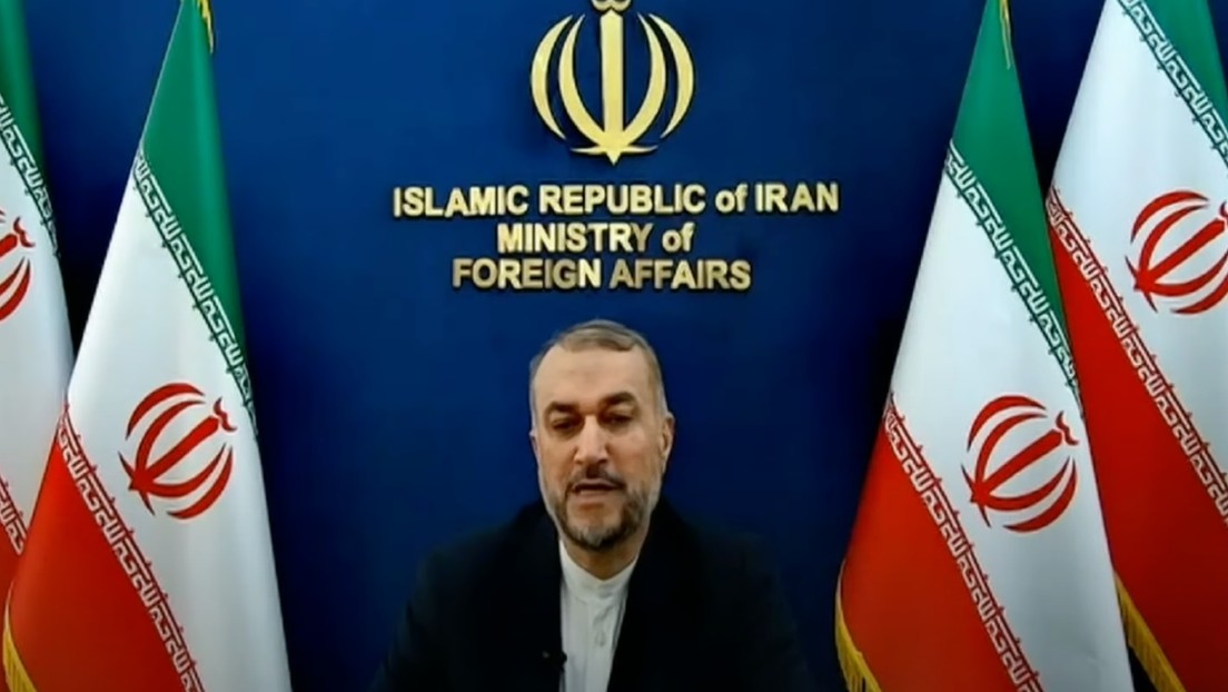 El ministro iraní de Asuntos Exteriores, Hossein Amir Abdollahian