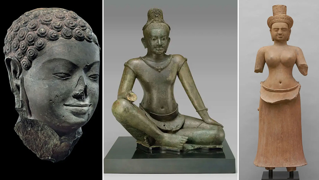 Un museo de Nueva York devolverá a Camboya y Tailandia 16 estatuas antiguas vinculadas con el tráfico de arte