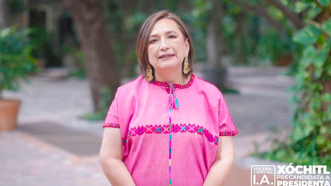 Una vocera creada con IA es el 'as bajo la manga' de la candidata presidencial opositora en México