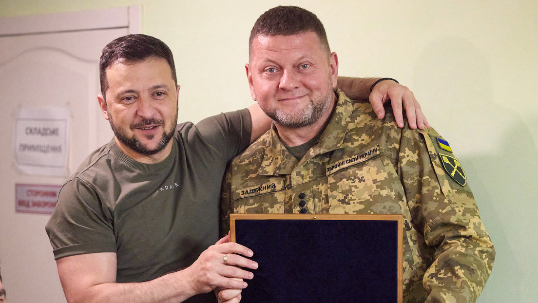 Ucranianos confían más en el comandante en jefe de las Fuerzas Armadas que en Zelenski, según encuesta
