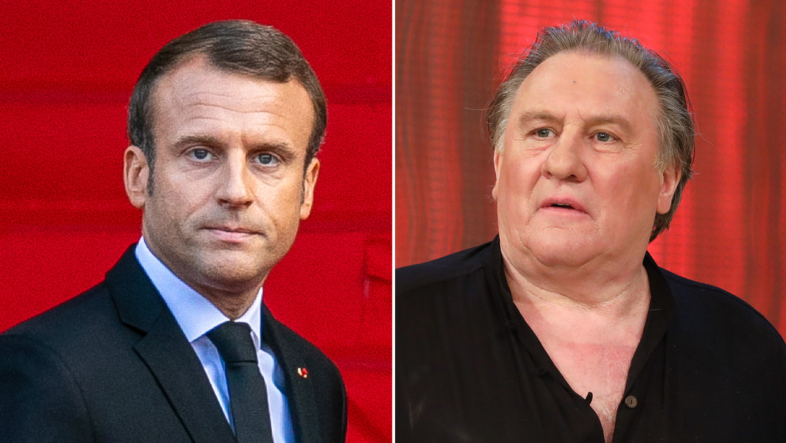 Macron niega unirse a la "cacería humana" y despojar a Depardieu de la Legión de Honor sin condena judicial