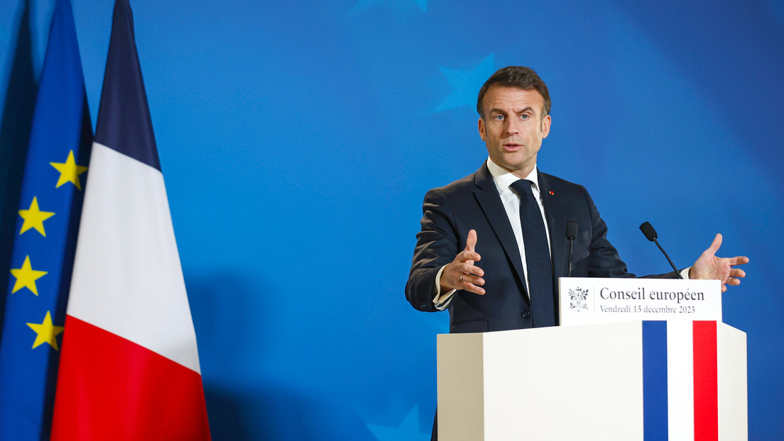 Macron afirma que luchar contra el terrorismo no significa "arrasar todo en Gaza"