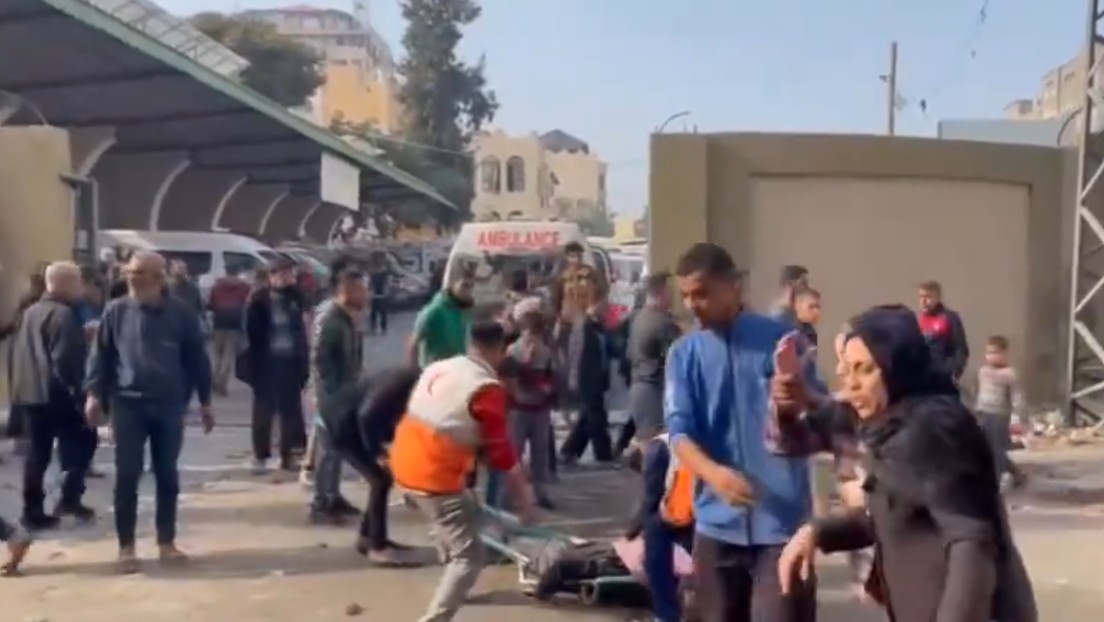 Decenas de muertos y heridos tras un bombardeo israelí cerca de un hospital en Gaza