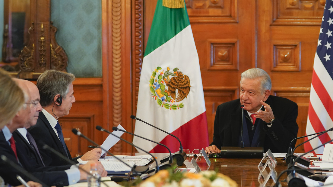 López Obrador y Blinken se reúnen en la Ciudad de México para frenar la migración irregular