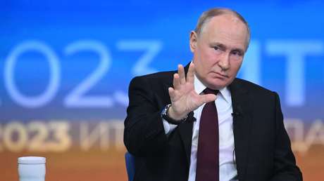 El presidente de Rusia, Vladímir Putin