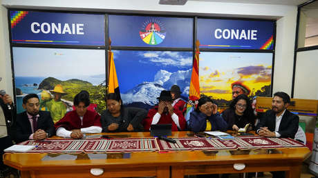 La Conaie expresa su rechazo a la reforma tributaria de Noboa en Ecuador