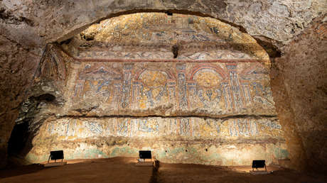 Esplendor romano resurge: mosaico de más de 2 milenios revela lujos de senador antiguo