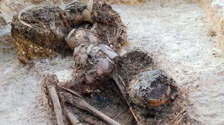 Hallan en México 48 entierros humanos antiguos, algunos con cráneos modificados y dientes afilados