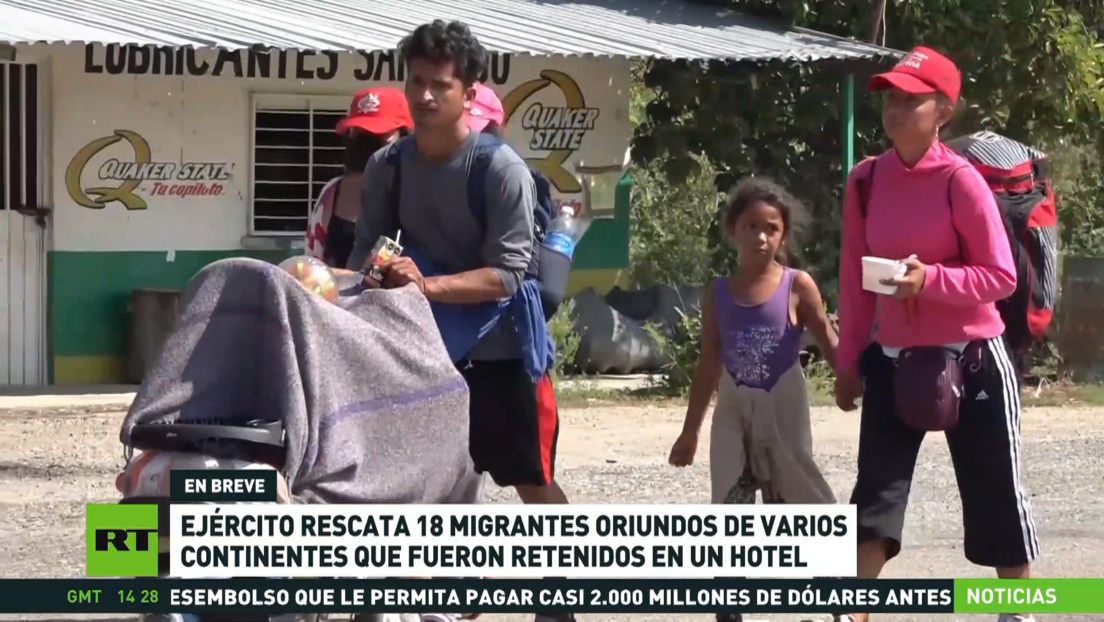 Ejército mexicano rescata a 18 migrantes de varios continentes que estuvieron secuestrados en un hotel