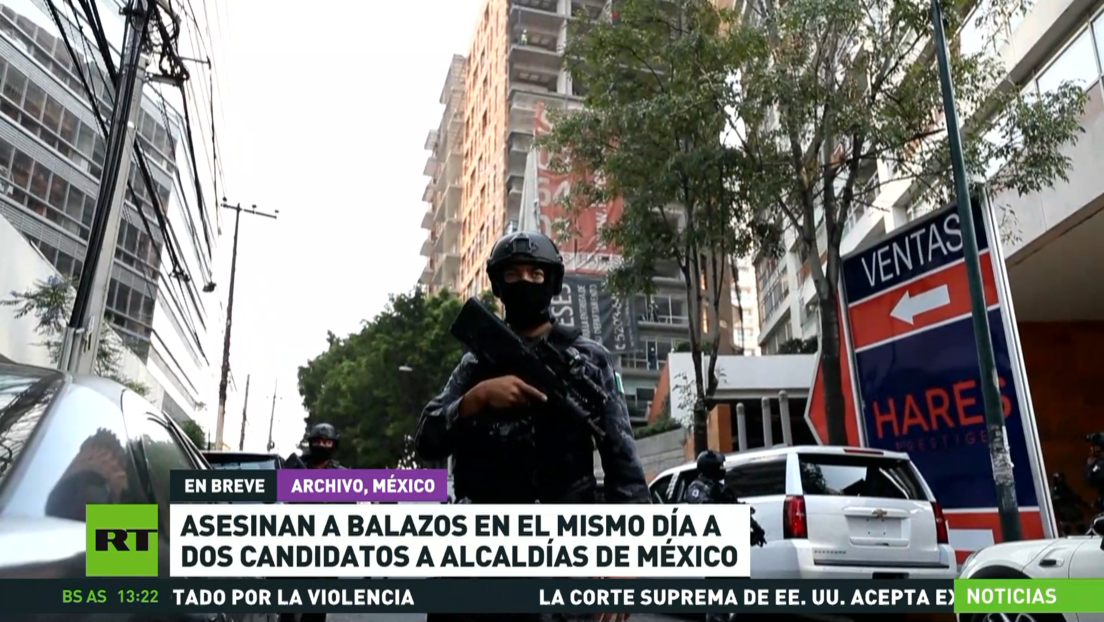 Asesinan a balazos en un día a dos candidatos a alcaldías de México