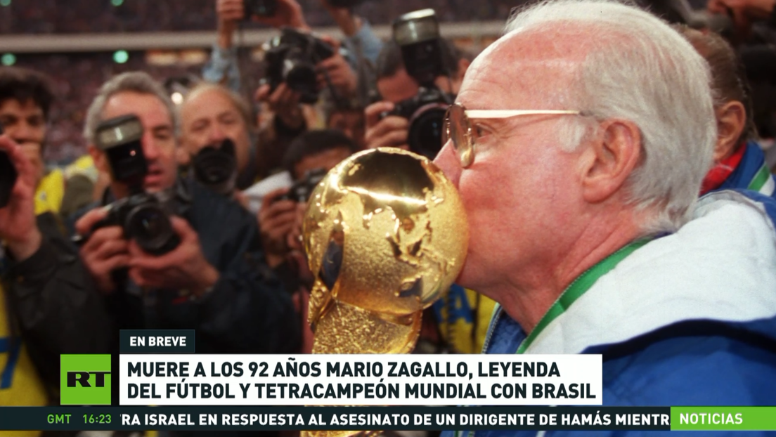 Muere a los 92 años Mário Zagallo, leyenda del fútbol y tetracampeón mundial con Brasil