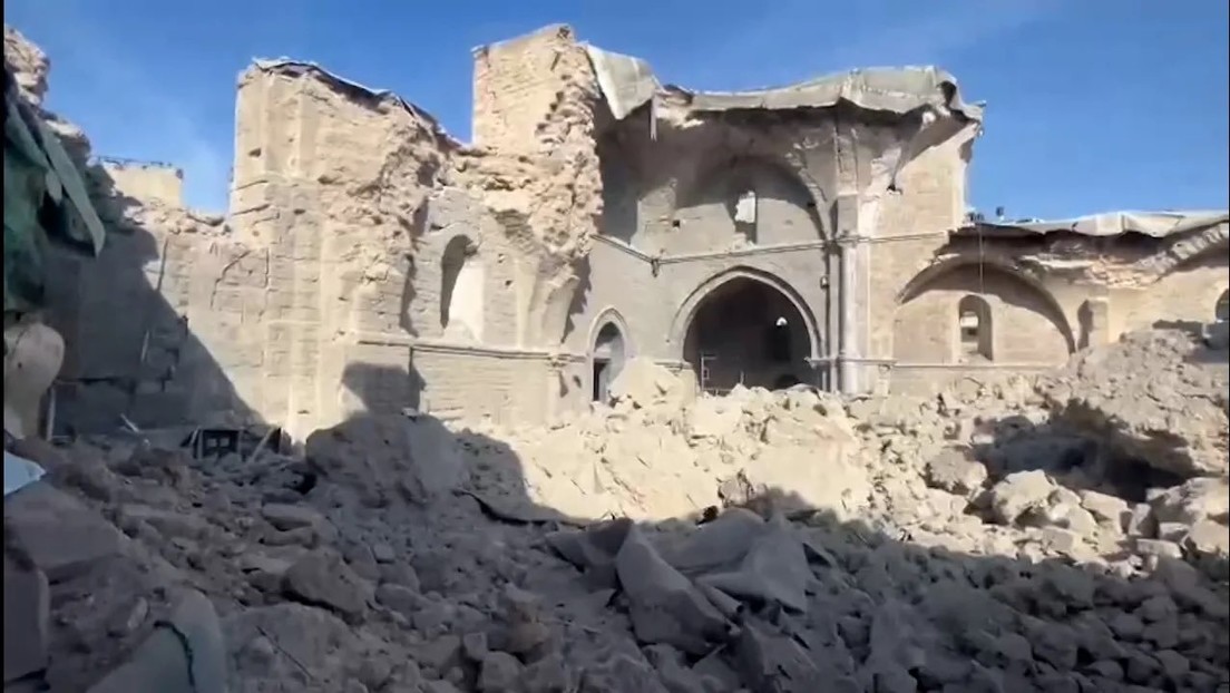 Iglesia bizantina y mezquitas antiguas: Estos son los monumentos históricos destruidos por Israel en la Franja de Gaza