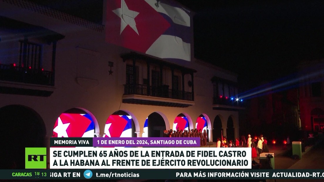 Se cumplen 65 años de la entrada de Fidel Castro a La Habana al frente del Movimiento 26 de Julio
