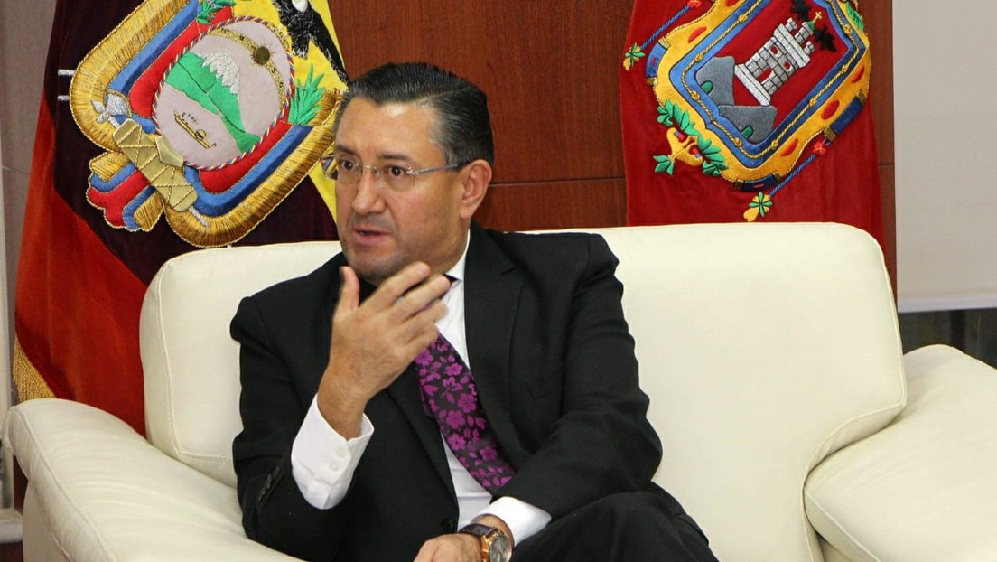 El presidente de la Corte de Justicia de Ecuador, Iván Saquicela Rodas