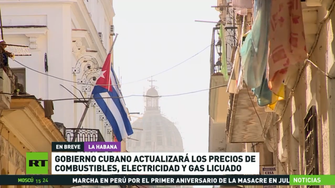 Gobierno cubano actualizará los precios de combustibles, electricidad y gas licuado