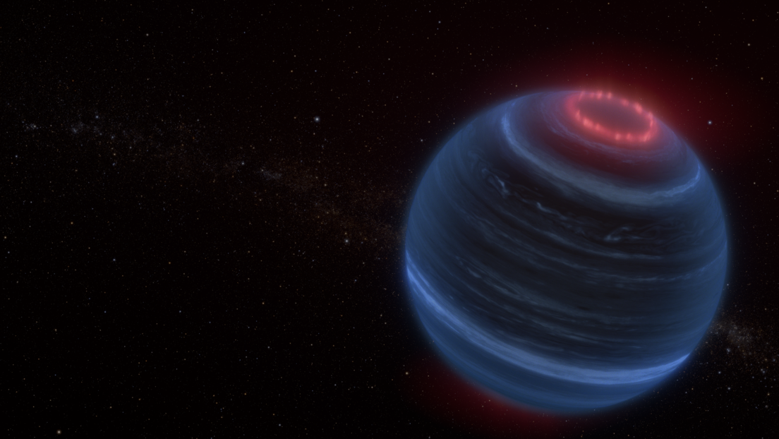 El James Webb descubre en una 'estrella fallida' auroras que no deberían existir