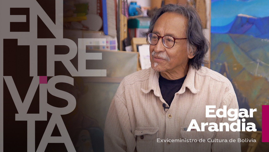 Edgar Arandia, pintor boliviano: El criollaje de origen español vio como "una ofensa a sus valores" el ascenso de los indígenas al poder en el país