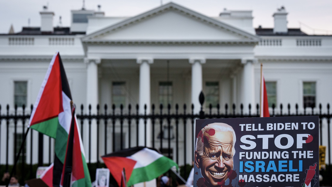 Empleados del Gobierno de EE.UU. planean paro laboral en protesta por las políticas de Biden en Gaza