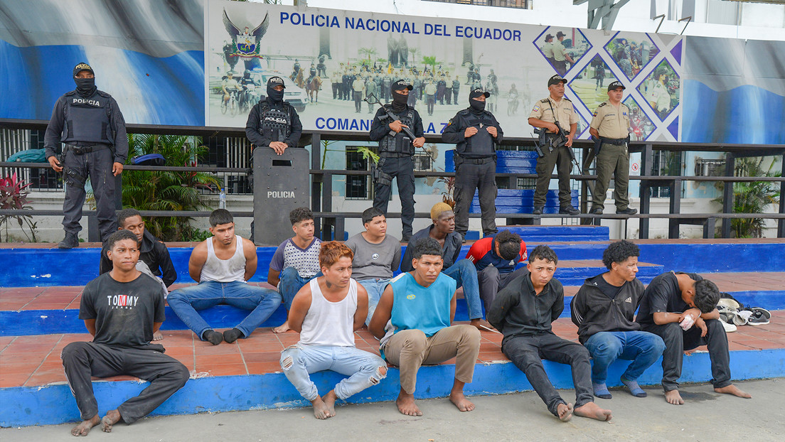 Asciende a 1.327 la cifra de detenidos en Ecuador desde la declaración