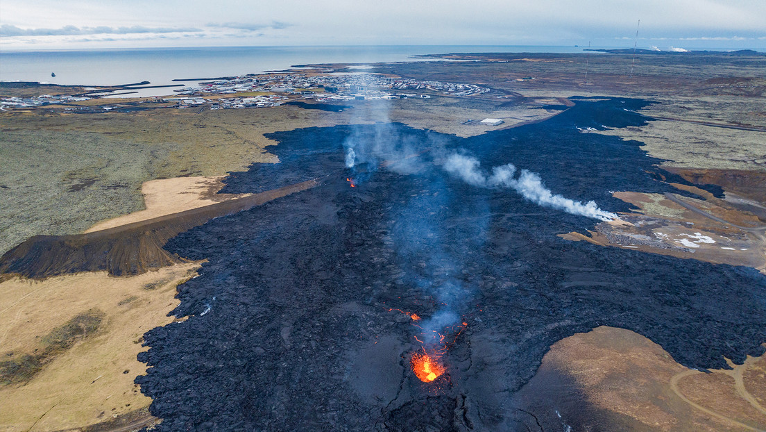 Islandia sufre su peor daño volcánico en 50 años