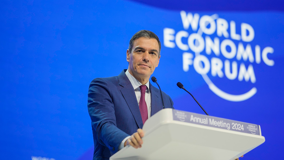 Pedro Sánchez en Davos: "Los españoles sabemos que las políticas neoliberales no funcionan"