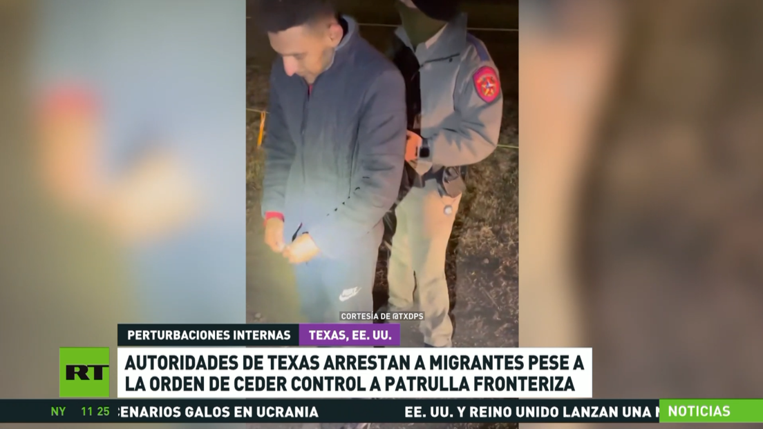 Autoridades de Texas arrestan a migrantes pese a la orden de ceder control a la Patrulla Fronteriza