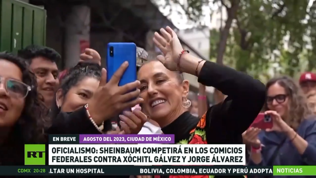El partido Morena nombra a Sheinbaum como su candidata para las presidenciales en México