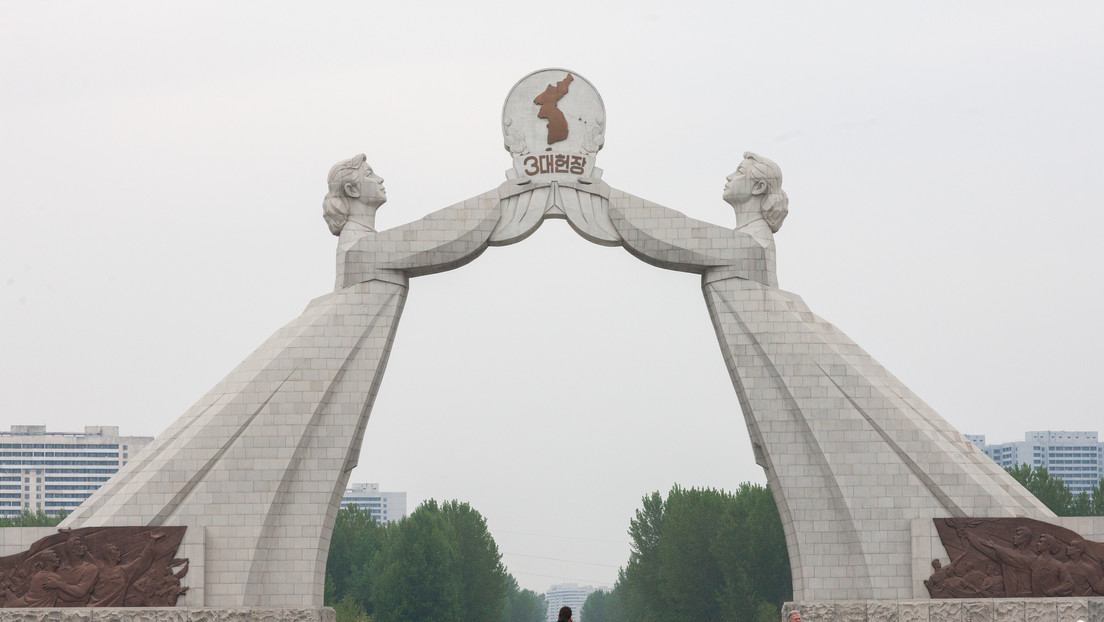 Corea del Norte habría derribado un emblemático monumento dedicado a la reunificación con el Sur
