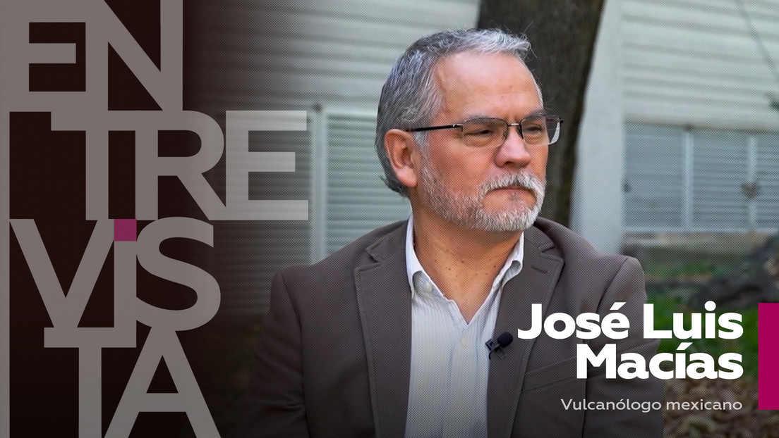 José Luis Macías, vulcanólogo mexicano: "Puede ser muy peligroso respirar la ceniza volcánica"