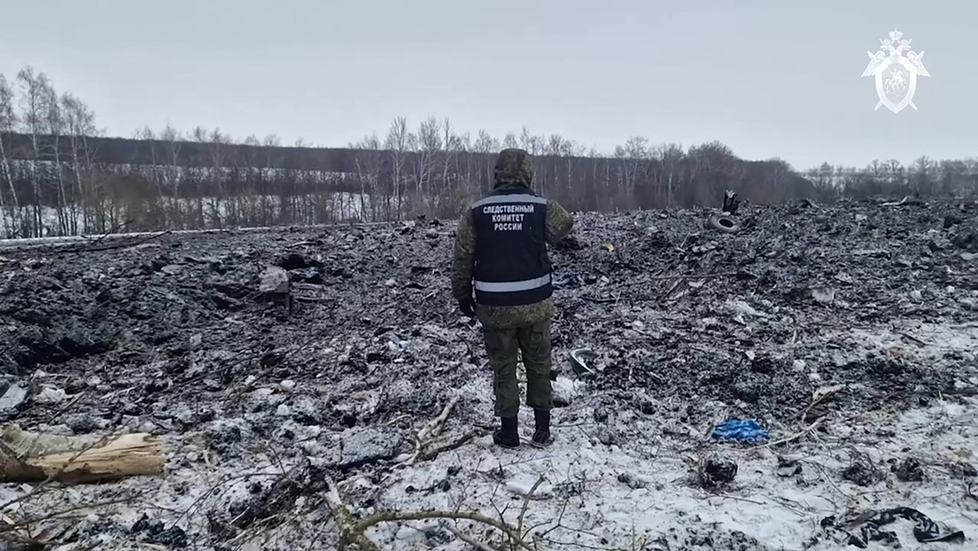 Rusia denuncia ante la ONU la "cobardía" y "mentiras" de Ucrania tras el derribo del avión con sus prisioneros de guerra