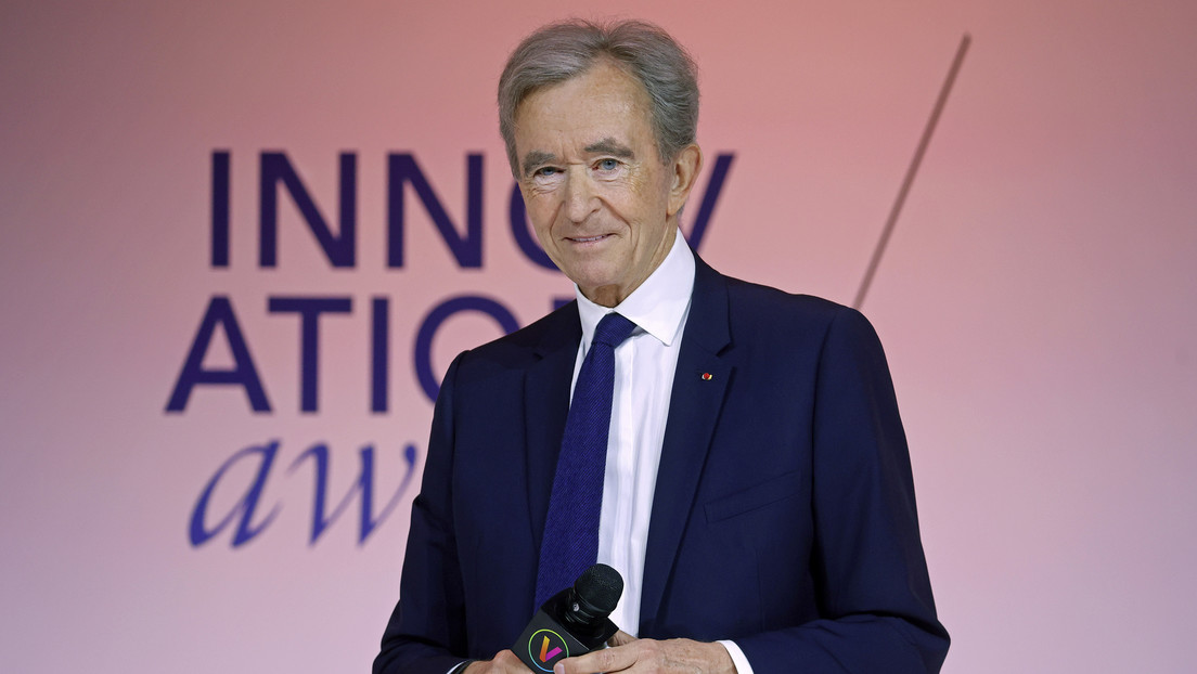 El magnate francés Bernard Arnault, presidente del grupo Moet Hennessy-Louis Vuitton (LVMH)