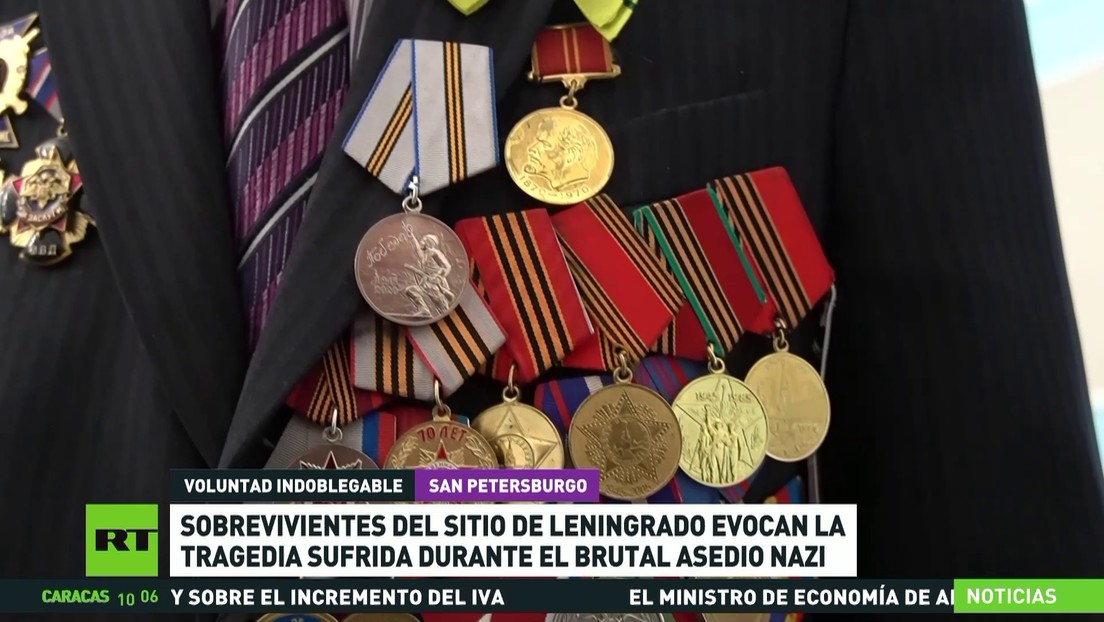 Sobrevivientes del sitio de Leningrado evocan la tragedia sufrida durante el brutal asedio nazi