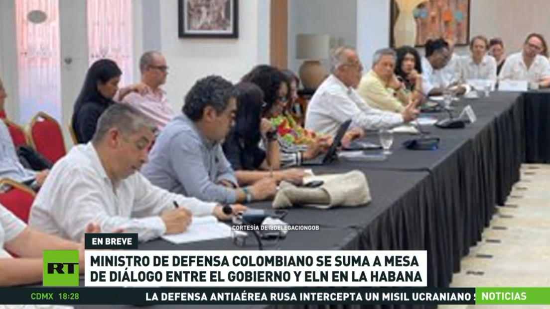 Ministro de Defensa colombiano se suma a la mesa de diálogo entre el Gobierno y ELN en La Habana