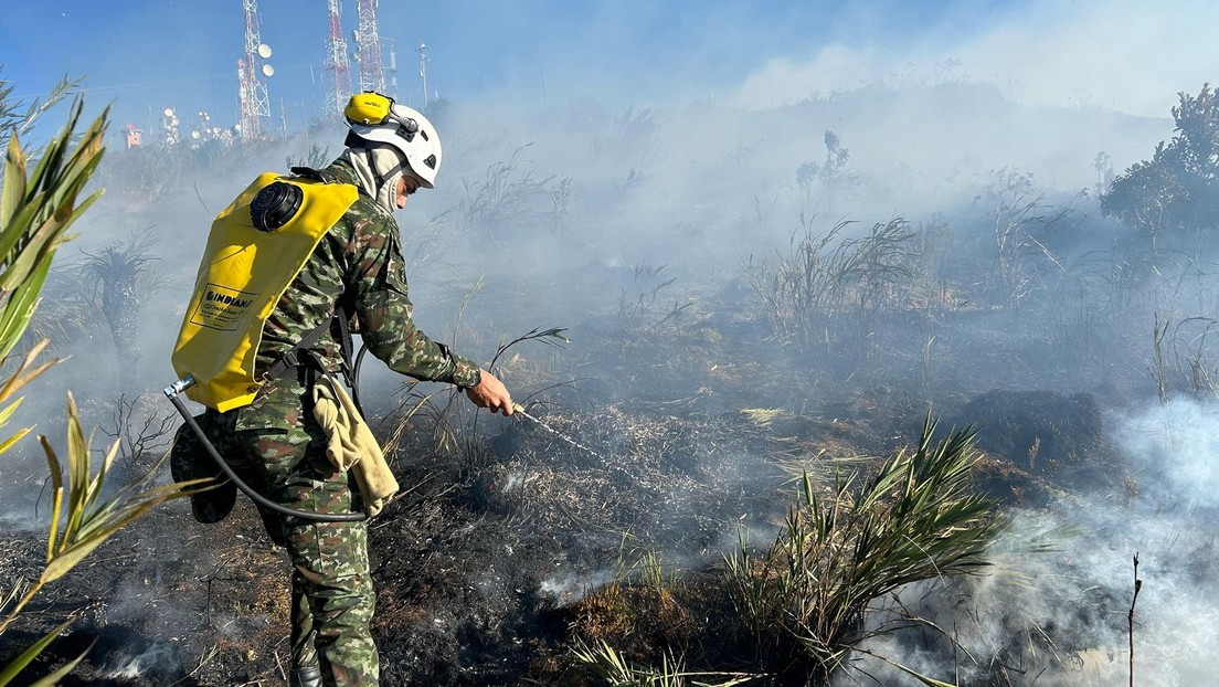Colombia logra apagar 374 incendios forestales mientras enfrenta otros 10 que siguen activos