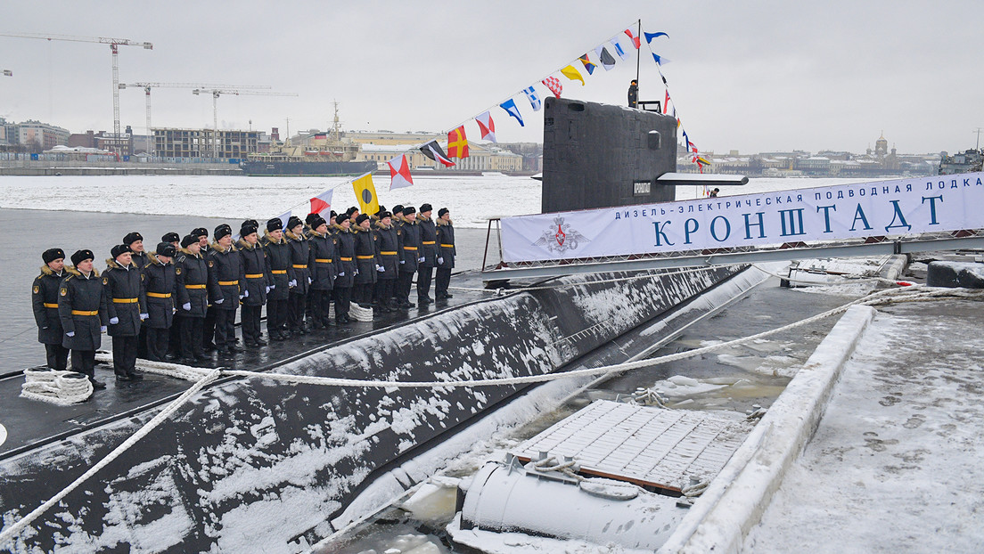 VIDEO: La Armada rusa recibe un nuevo submarino de ataque diésel-eléctrico
