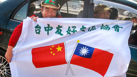 China llama al pueblo de Taiwán a promover la "reunificación pacífica"