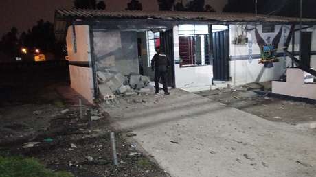 Atentan contra una unidad policial en el sur de Quito (VIDEO)