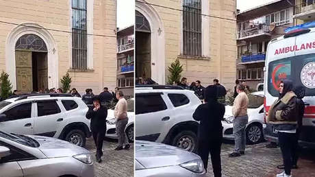 Personas Armadas Atacan Una Iglesia Católica En Estambul Durante Una ...