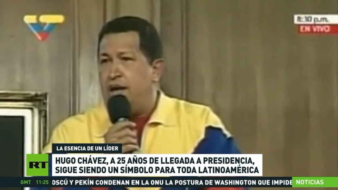 Hugo Chávez, a 25 años de su llegada a la Presidencia de Venezuela, sigue siendo un símbolo para toda América Latina