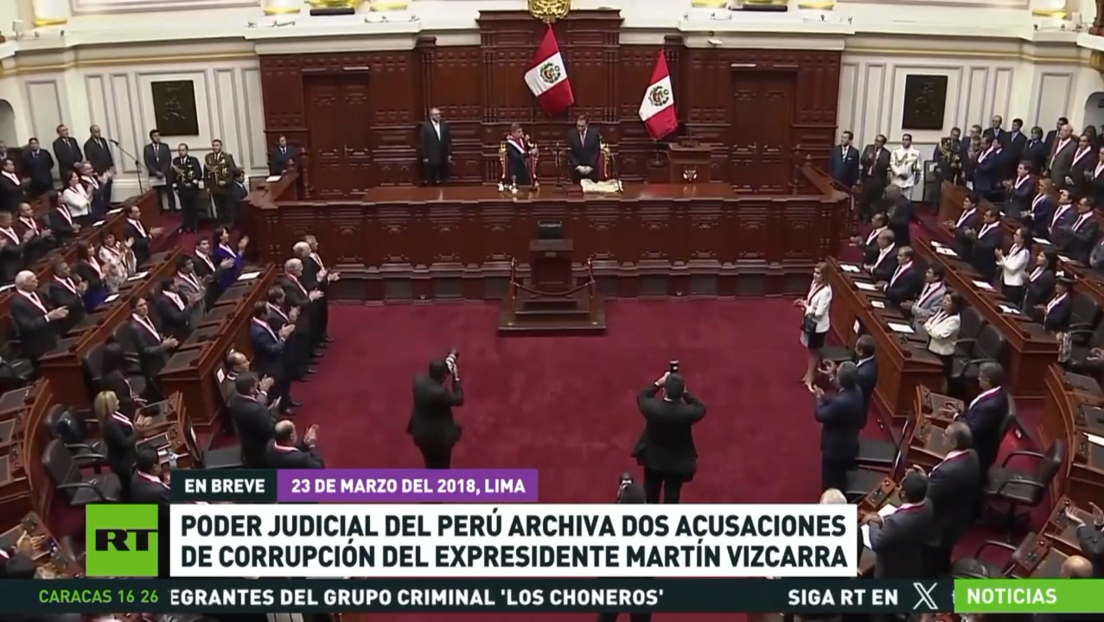 El Poder Judicial del Perú archiva dos acusaciones de corrupción contra el expresidente Martín Vizcarra