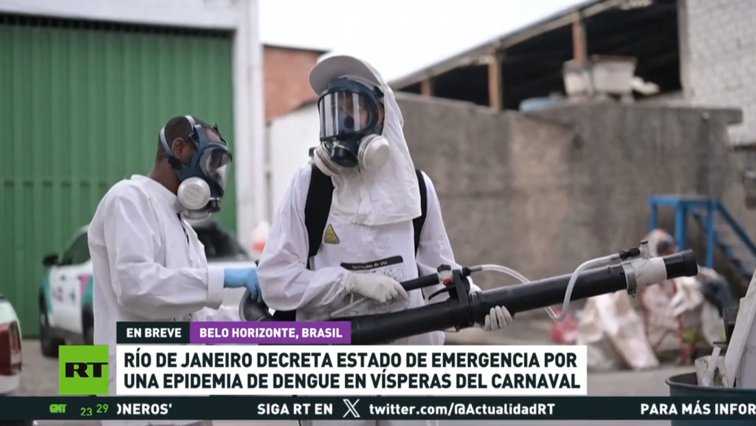 Río de Janeiro decreta el estado de emergencia por una epidemia de dengue en vísperas del Carnaval